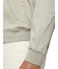 CALVIN KLEIN CK Chaqueta bomber de satén elástico Niebla de Londres - Chaquetas de hombre - 3