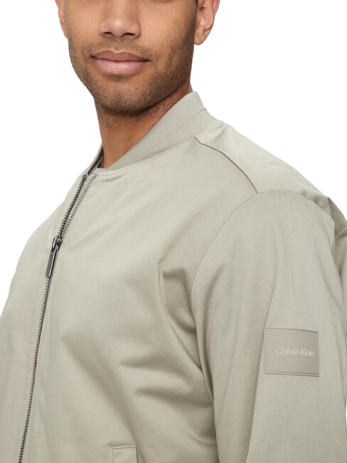 CK Chaqueta bomber de satén elástico Niebla de Londres - Chaquetas de hombre