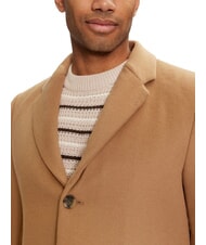 CALVIN KLEIN CK Abrigo de mezcla de lana caqui natural - Chaquetas de hombre - 3
