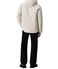 CALVIN KLEIN CK JEANS Chaqueta con capucha de tejido técnico - Chaquetas de hombre