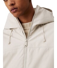 CALVIN KLEIN CK JEANS Chaqueta con capucha de tejido técnico pelícano - Chaquetas de hombre - 3