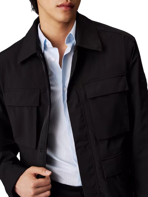 CK Chaqueta técnica suave de 4 bolsillos ck negro - Chaquetas de hombre