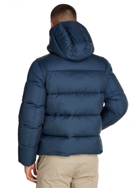 CK Chaqueta acolchada con capucha fija tinta - Chaquetas de plumas para hombre