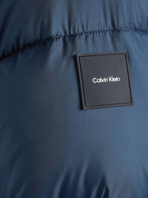 CK Chaqueta acolchada con capucha fija tinta - Chaquetas de plumas para hombre