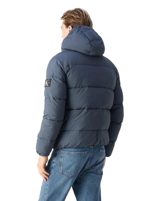CK JEANS Chaqueta acolchada con capucha tinta - Chaquetas de plumas para hombre