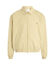 CALVIN KLEIN CK JEANS Chaqueta de corte relajado con cremallera caqui pálido - Chaquetas de hombre - 4