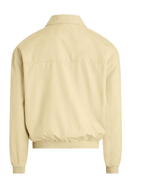 CK JEANS Chaqueta de corte relajado con cremallera caqui pálido - Chaquetas de hombre