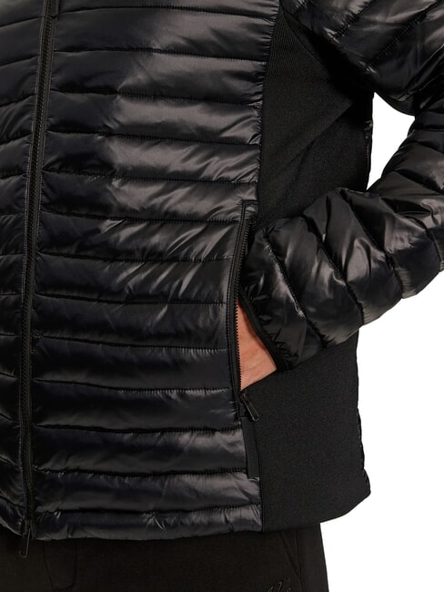 CK PERFORMANCE Chaqueta de peso medio con capucha belleza negra - Chaquetas de hombre