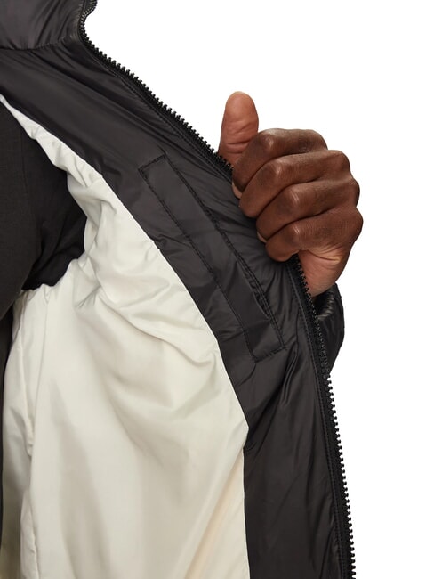 CK JEANS Chaqueta con parche de logo marfil / negro ck - Chaquetas de plumas para hombre