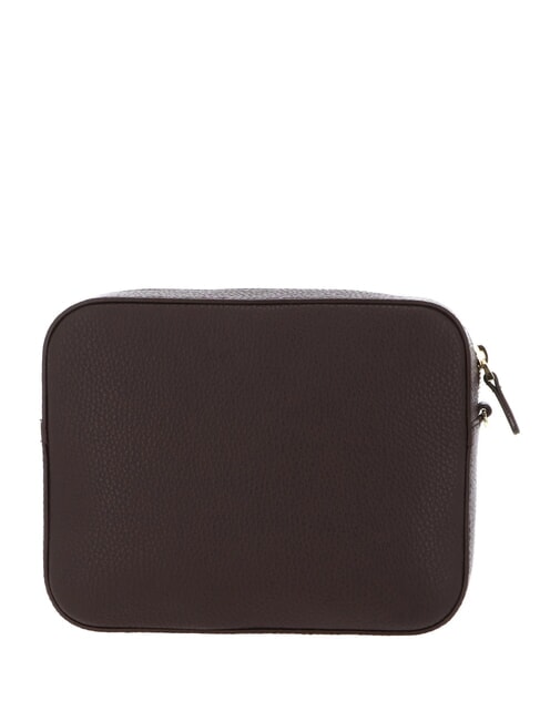 TEBE Bolso peque&ntilde;o de piel con textura morena - Bolsos Mujer