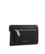 COCCINELLE C-ME Cartera mediana de cuero negro - Carteras Mujer - 3