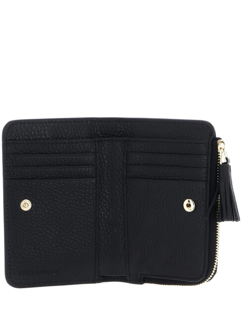TASSEL  Cartera de cuero para mujer negro - Carteras Mujer