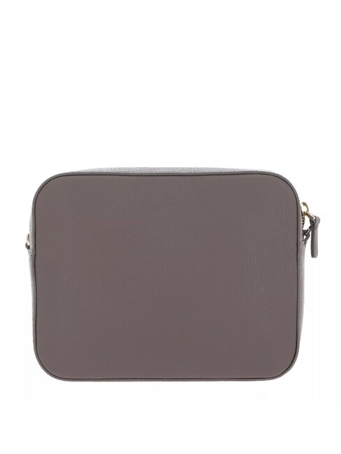 TEBE Bolso pequeño de piel con textura topo cálido 2 - Bolsos Mujer