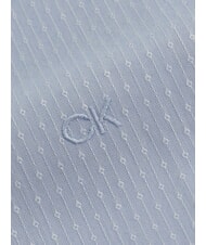 CALVIN KLEIN CK Camisa de manga larga de corte entallado que no necesita planchado vista azul - Camisas de hombre - 3