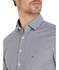 CALVIN KLEIN CK Camisa de manga larga de corte entallado cielo nocturno - Camisas de hombre - 3