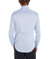 CALVIN KLEIN CK Camisa de manga larga de algodón de corte entallado - Camisas de hombre