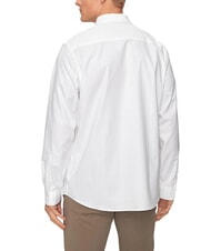 CALVIN KLEIN CK Camisa de manga larga a rayas de corte entallado - Camisas de hombre