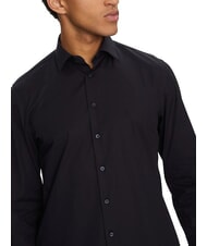 CALVIN KLEIN CK Camisa el&aacute;stica, corte regular. cielo nocturno - Camisas de hombre - 3