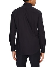 CALVIN KLEIN CK Camisa el&aacute;stica, corte regular. cielo nocturno - Camisas de hombre - 2