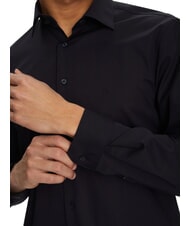 CALVIN KLEIN CK Camisa el&aacute;stica, corte regular. cielo nocturno - Camisas de hombre - 4