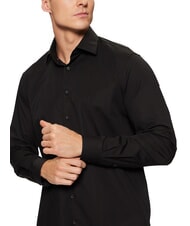 CALVIN KLEIN CK Camisa el&aacute;stica, corte regular. ck negro - Camisas de hombre - 3
