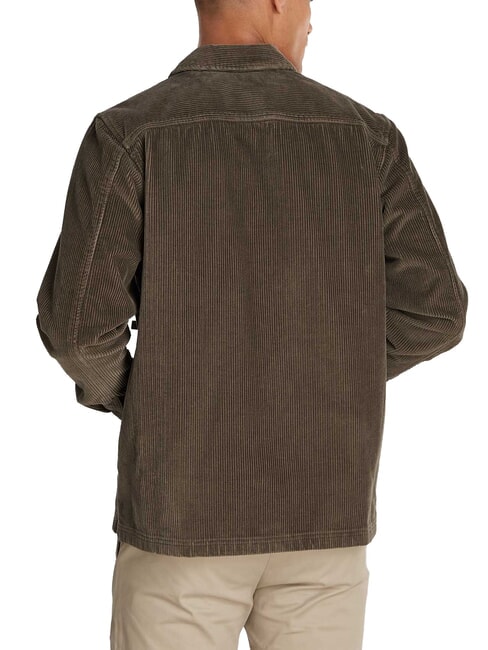 CK JEANS Camisa de pana de manga larga de corte relajado pista - Camisas de hombre