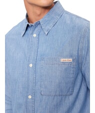CALVIN KLEIN CK JEANS Camisa vaquera de manga larga dril - Camisas de hombre - 3