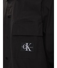 CALVIN KLEIN CK JEANS Camisa cargo de manga larga de corte relajado ck negro - Camisas de hombre - 3