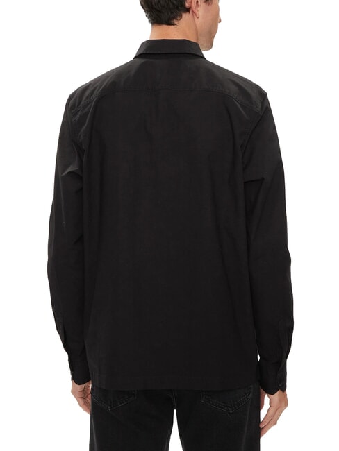 CK JEANS Camisa cargo de manga larga de corte relajado ck negro - Camisas de hombre