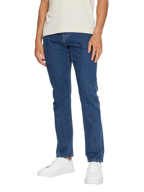 CK Vaqueros slim fit con cintura regular mezclilla media - Jeans
