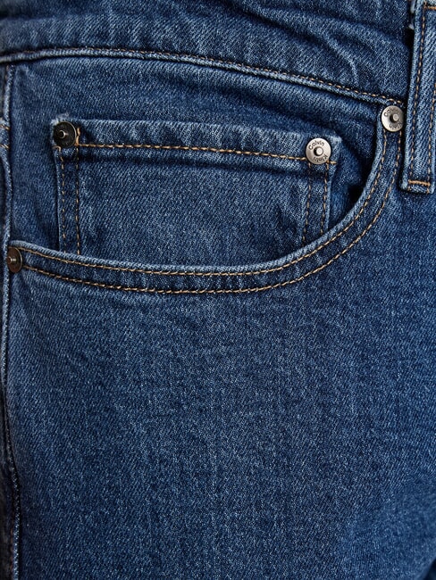 CK Vaqueros slim fit con cintura regular mezclilla media - Jeans