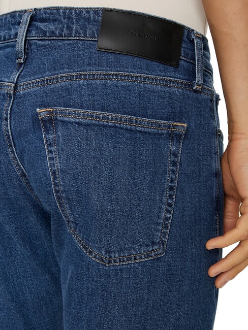 CK Vaqueros slim fit con cintura regular mezclilla media - Jeans