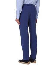 CALVIN KLEIN CK Elegante pantal&oacute;n de mezcla de lana de corte entallado azul pizarra - Pantalones - 2