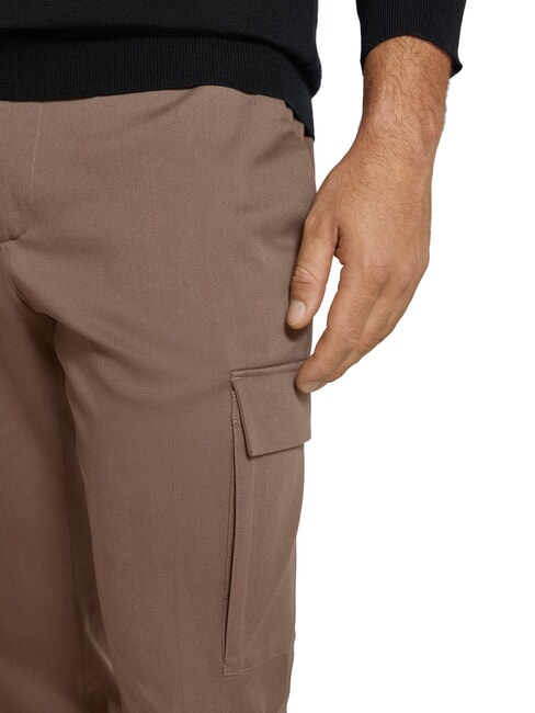 CK Pantalones cargo elásticos de corte entallado halcón - Pantalones