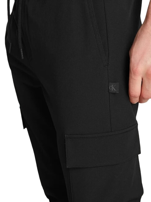 CK JEANS Pantalones deportivos cargo elásticos ck negro - Jeans