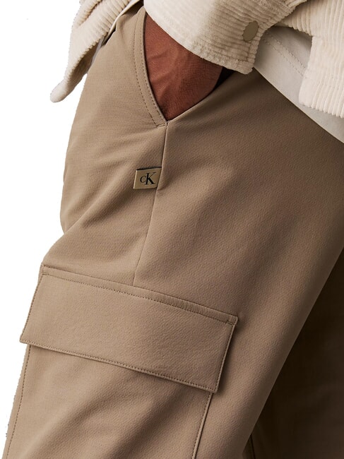 CK JEANS Pantalones deportivos cargo elásticos abigarrado - Jeans