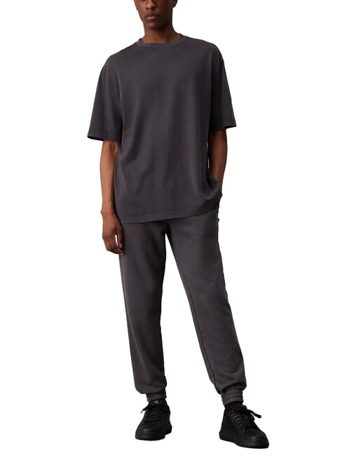 CK JEANS Pantalones de chándal de algodón ébano - Trajes deportivos para hombres