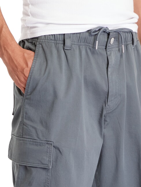 CK JEANS Pantalones cargo rectos regulares gris infinito - Jeans