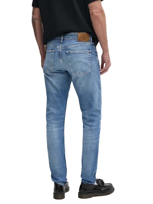 CK JEANS Vaqueros ajustados de talle alto dril - Jeans