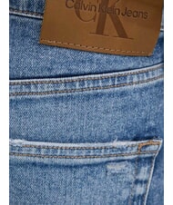 CALVIN KLEIN CK JEANS Vaqueros ajustados de talle alto dril - Jeans - 3