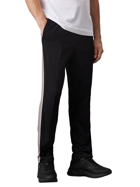 CK PERFORMANCE Pantalones de ch&aacute;ndal con logotipo lateral belleza negra - Trajes deportivos para hombres