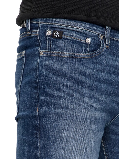 CK JEANS Vaqueros ajustados mezclilla oscura - Jeans