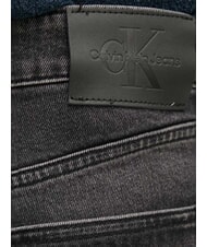 CALVIN KLEIN CK JEANS Vaqueros ajustados y ajustados mezclilla negra - Jeans - 3