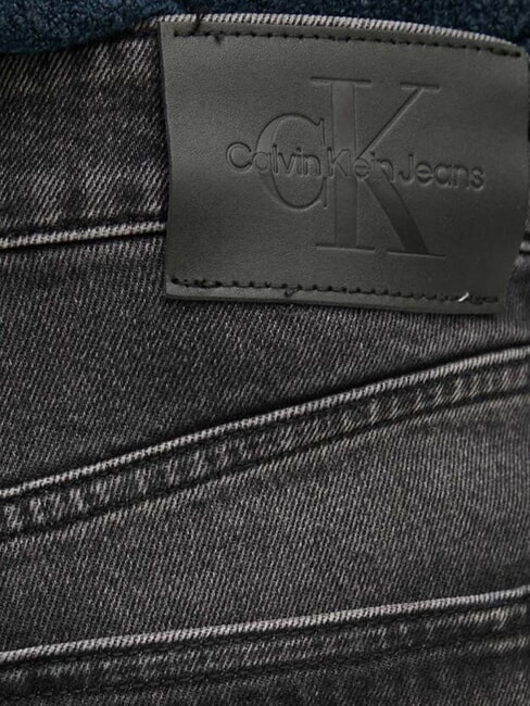 CK JEANS Vaqueros ajustados y ajustados mezclilla negra - Jeans