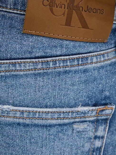 CK JEANS Vaqueros ajustados de talle alto dril - Jeans