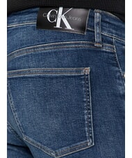 CALVIN KLEIN CK JEANS Vaqueros ajustados mezclilla oscura - Jeans - 4