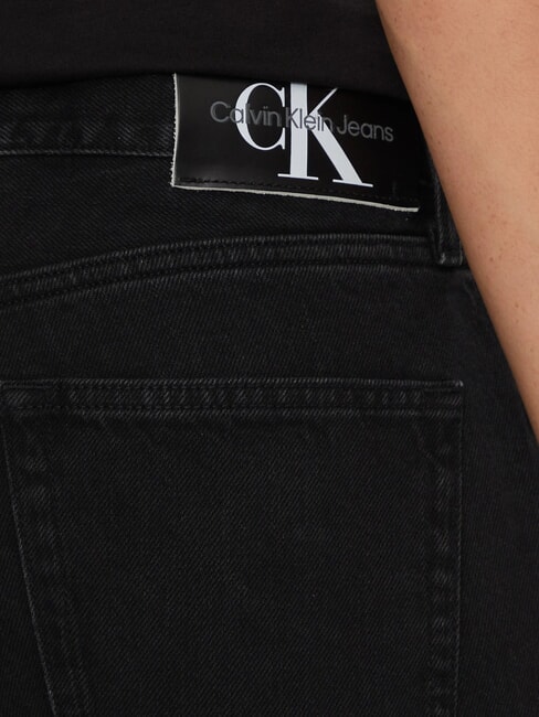 CK JEANS Vaqueros rectos mezclilla negra - Jeans