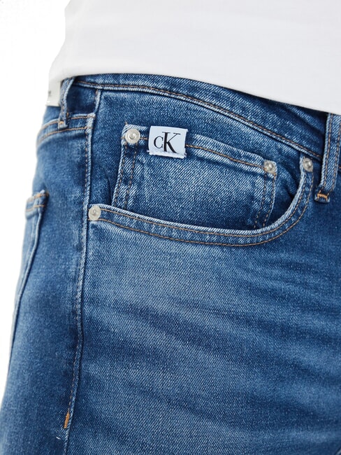 CK JEANS Vaqueros el&aacute;sticos de corte ajustado dril - Jeans