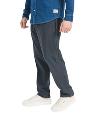 CALVIN KLEIN CK Pantalones de mezcla de lana de corte entallado negro - Pantalones - 3