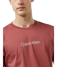 CALVIN KLEIN CK Camiseta de manga corta con logotipo en relieve mantequilla de manzana - camiseta - 3